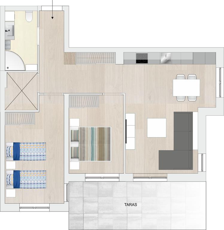 Apartament Blue Sky Kolberg Exterior foto